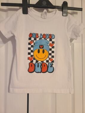 Creations of grace 3t boys graphic printed tee